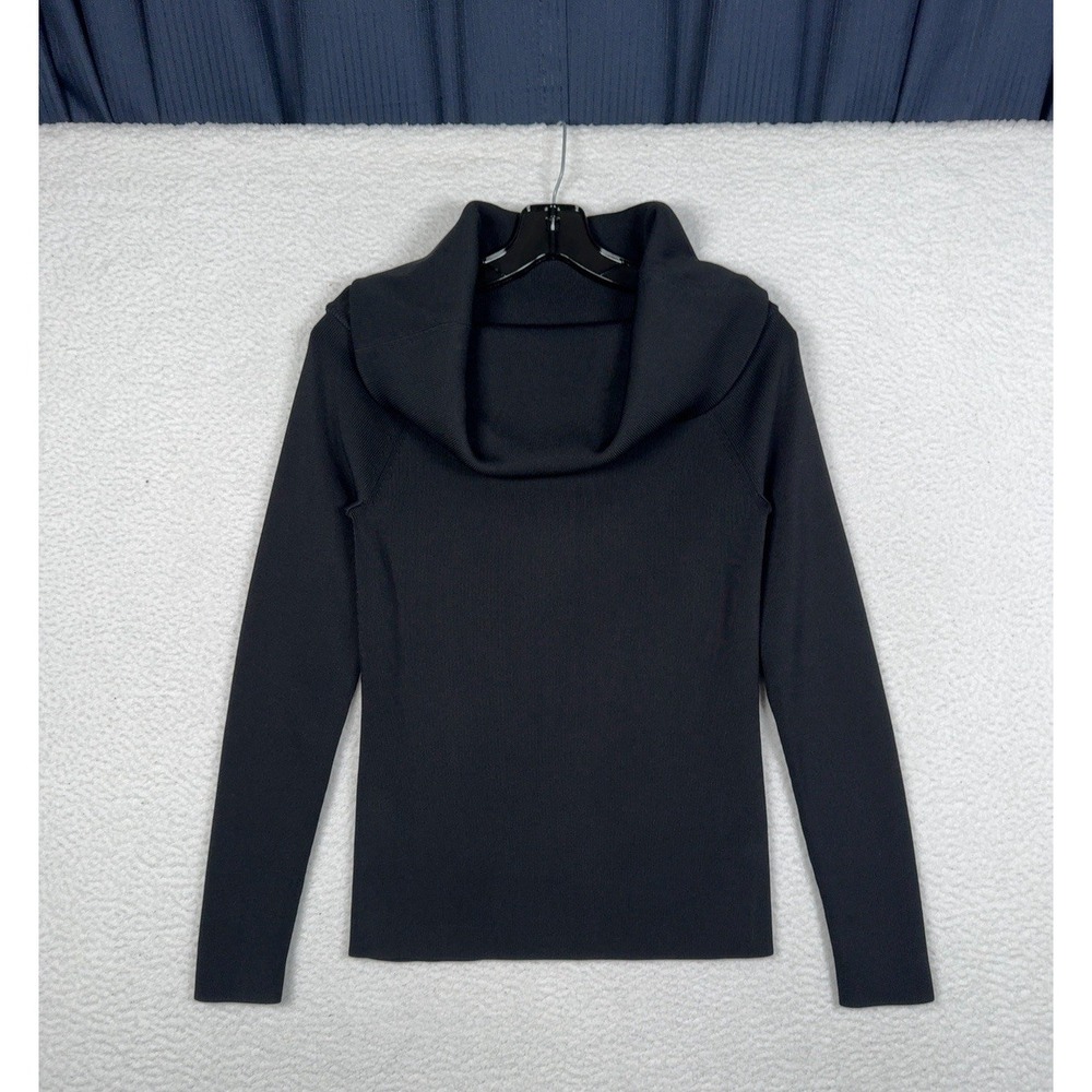 HYACINTH HOUSE Black Oversized Turtleneck Sweater - Women's Medium